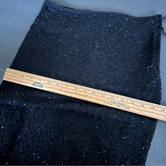 J Laxmi Black Beaded Skirt Size M-S - Picture 6 of 10